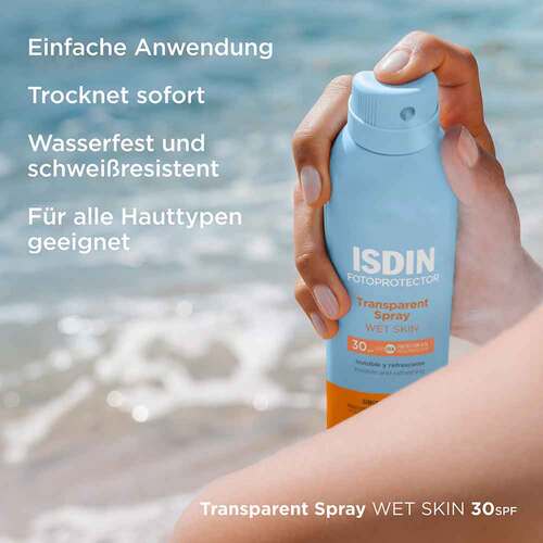 Isdin Fotoprotector Wet Skin Spray Lsf 30 - 6