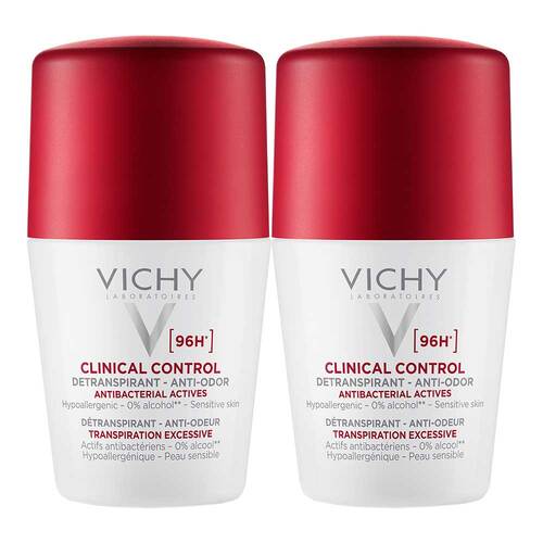 VICHY DEO Roll-on Antitranspirant 96h Doppelpack - 1