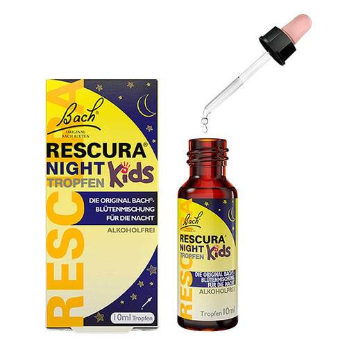 Bachbl&uuml;ten Original Rescura Night Kids Tro.alk.frei  - 1