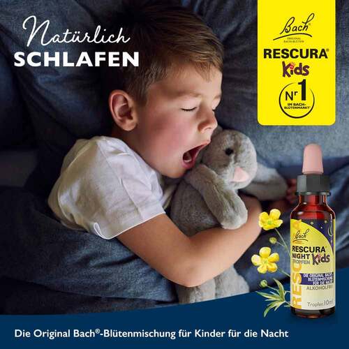 Bachbl&uuml;ten Original Rescura Night Kids Tro.alk.frei  - 4