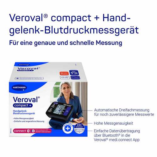 Veroval compact plus Handgelenk-Blutdruckmessger&auml;t - 3