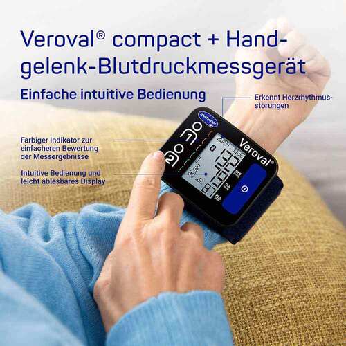 Veroval compact plus Handgelenk-Blutdruckmessger&auml;t - 4