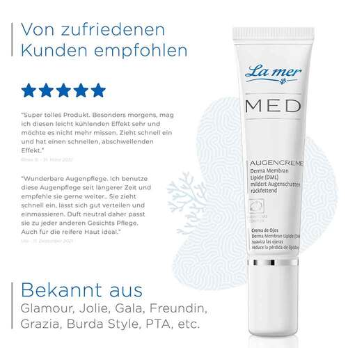 La Mermed Augencreme ohne Parfum - 5