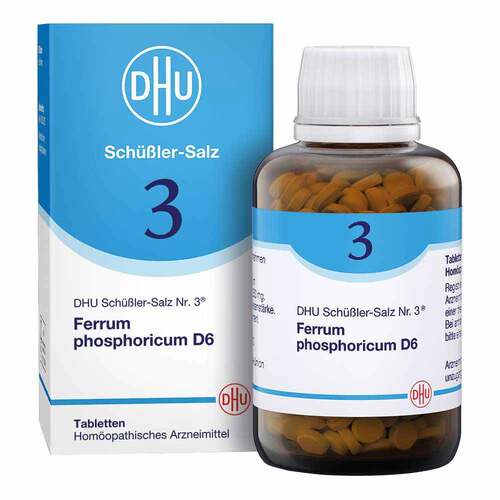 BIOCHEMIE DHU 3 Ferrum phosphoricum D 6 Tabletten - 1