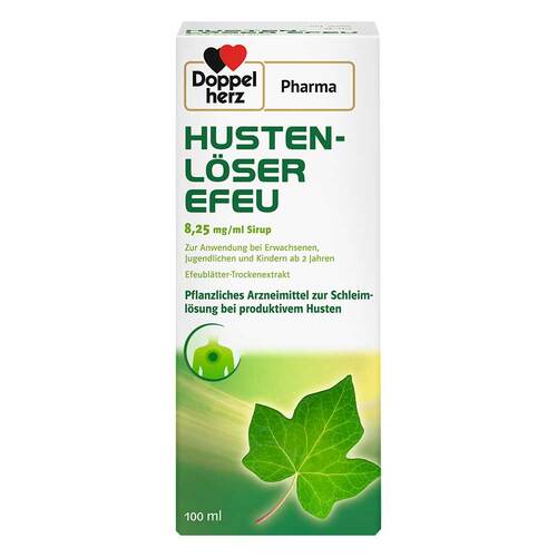 Hustenl&ouml;ser Efeu Doppelherzpharma 8,25 mg / ml Sirup - 1