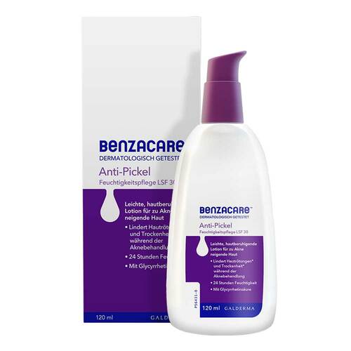 BENZACARE Anti-Pickel Feuchtigkeitspflege SPF 30 - 1