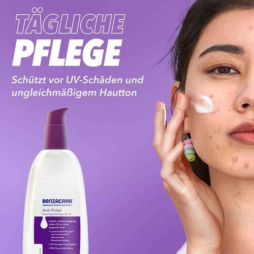 BENZACARE Anti-Pickel Feuchtigkeitspflege SPF 30 - 2