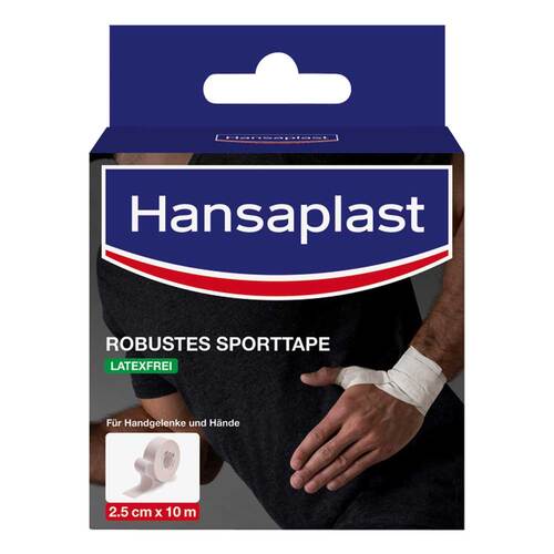 Hansaplast robustes Sporttape 2,5 cmx10 m wei&szlig; - 1
