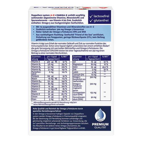Doppelherz A-Z + Omega-3 all-in-one system Kapseln - 2