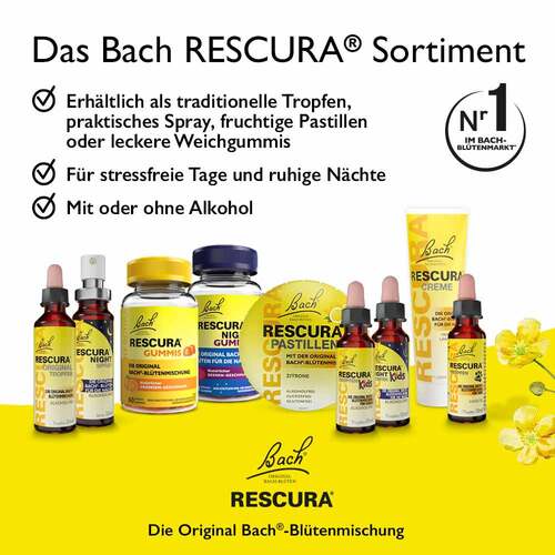 Bachbl&uuml;ten Original Rescura Night Gummis Beere - 5