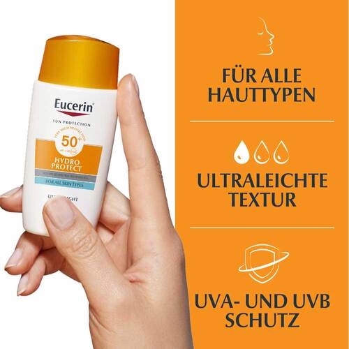 Eucerin Sun Fluid Hydro Protect Face Lsf 50 +  - 3