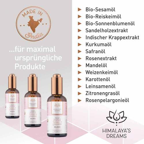 HIMALAYA'S Dreams Ayurveda K&ouml;rper&Gesichts&ouml;l Rose - 2
