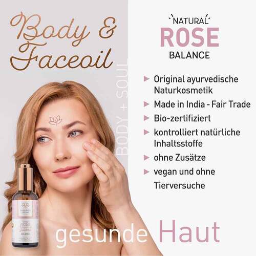 HIMALAYA'S Dreams Ayurveda K&ouml;rper&Gesichts&ouml;l Rose - 4