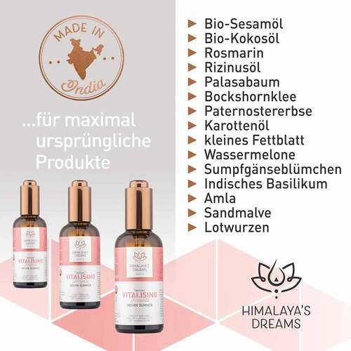 HIMALAYA'S Dreams Ayurveda Haar&ouml;l Vital.ind.Summer - 2
