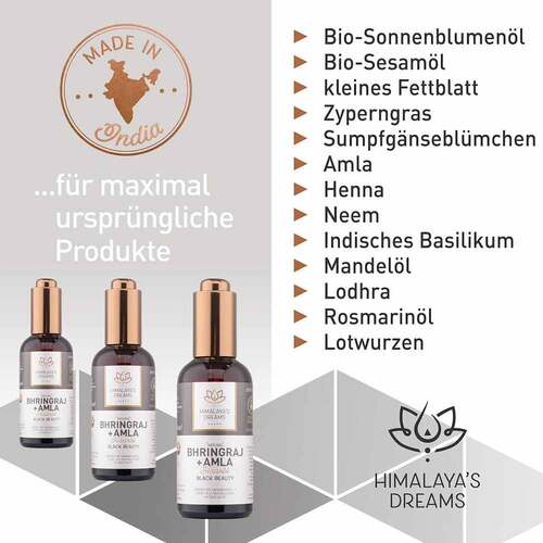 HIMALAYA'S Dreams Ayurveda Haar&ouml;l Bhringraj &amp; Amla - 2
