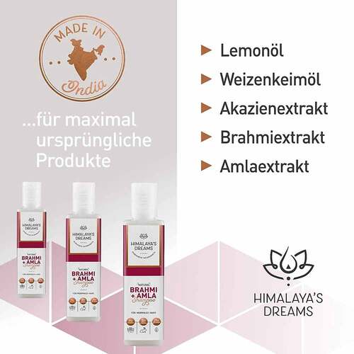 HIMALAYA'S Dreams Ayurveda Shampoo Brahmi &amp; Amla - 2