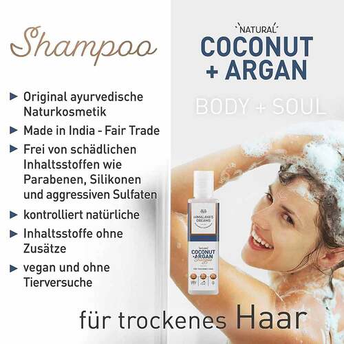 HIMALAYA'S Dreams Ayurveda Shampoo Coconut &amp; Argan - 4