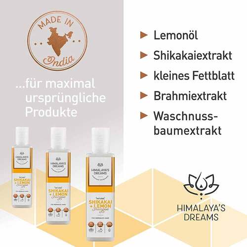 HIMALAYA'S Dreams Ayurveda Shampoo Shikakai &amp; Lemon - 2