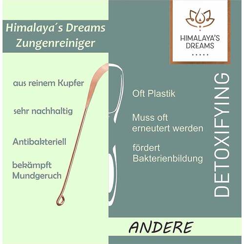 HIMALAYA'S Dreams Ayurveda Zungenreiniger 2er Set - 3