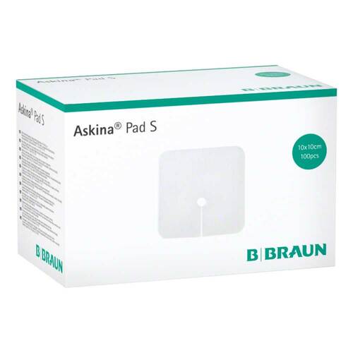 Askina Pad S Wundauflage mit Schlitz 10x10 cm n.haft - 1