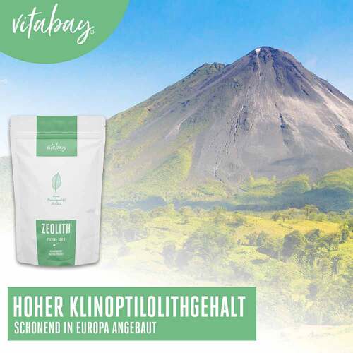 ZEOLITH PULVER 95% Klinoptilolith vegan Pulver - 3