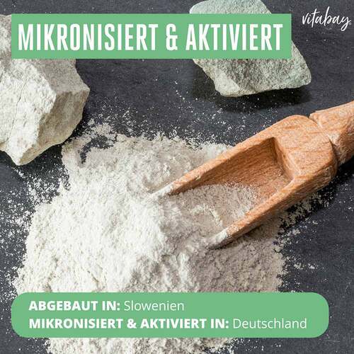 ZEOLITH PULVER 95% Klinoptilolith vegan Pulver - 5
