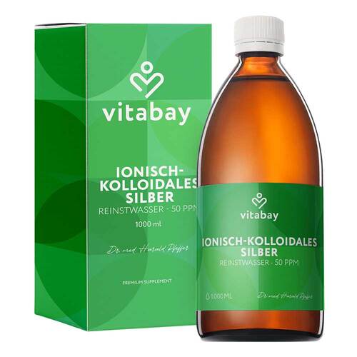 Kolloidales Silber 50 ppm Reinheitsstufe 99,99% - 1