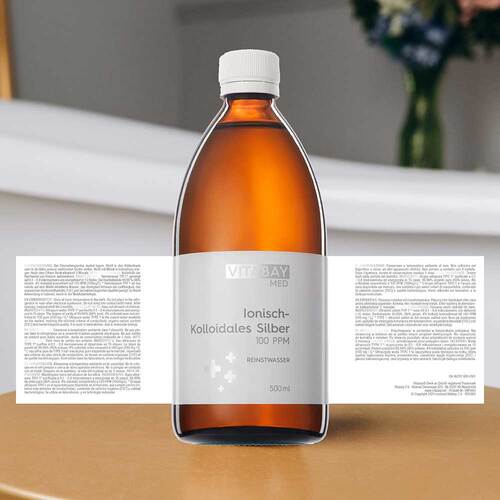 KOLLOIDALES SILBER 100 ppm Reinheitsstufe 99,99% - 6
