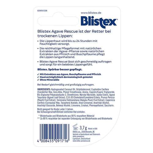 BLISTEX Agave Rescue Stift - 3