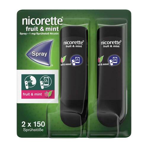 Nicorette Fruit &amp; Mint Spray 1 mg / Spr&uuml;hsto&szlig; Nfc - 1