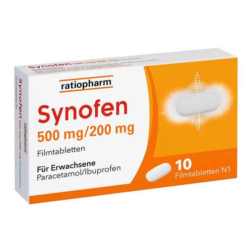 Synofen 500 mg / 200 mg Filmtabletten - 1