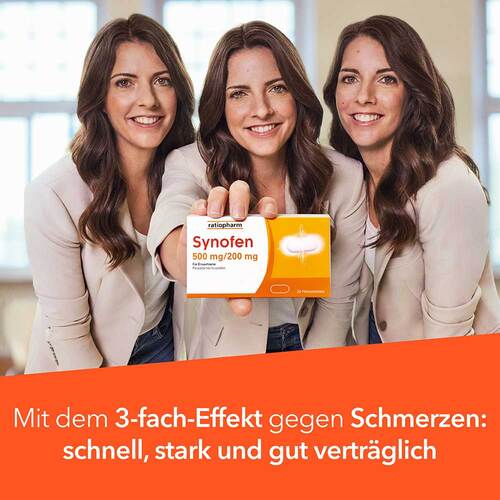 Synofen 500 mg / 200 mg Filmtabletten - 2