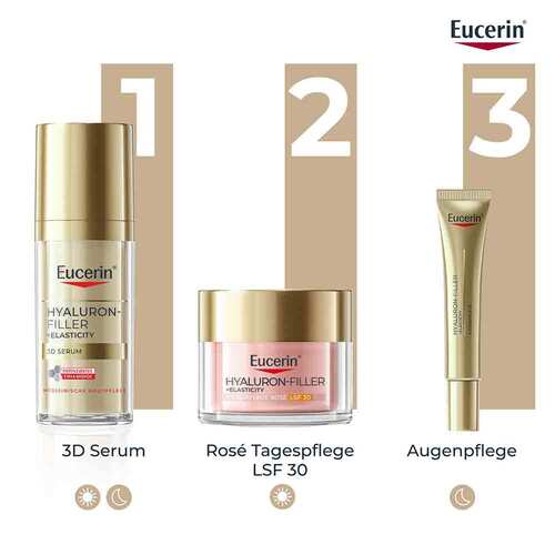 Eucerin Anti-Age Hyaluron-Filler + elastisch Rose Lsf 30 - 8