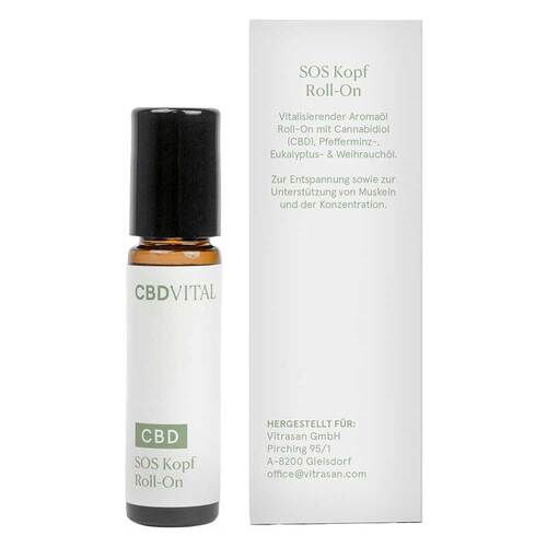 CBD VITAL CBD SOS Kopf Roll-on - 3