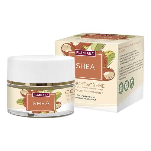PLANTANA Shea Gesichtscreme Hyaluron &amp; Vitamin-E - 1