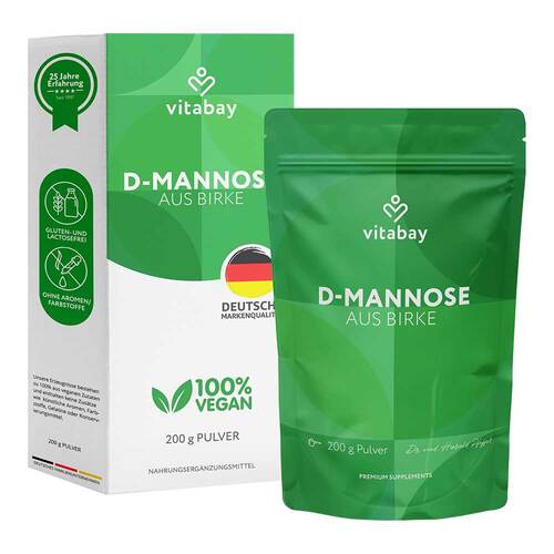 D-Mannose Pulver aus Birke vegan - 1