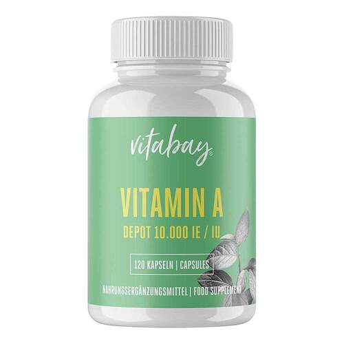 Vitamin A 10. 000 I.E. Depot vegan hochdos.Kapseln - 1
