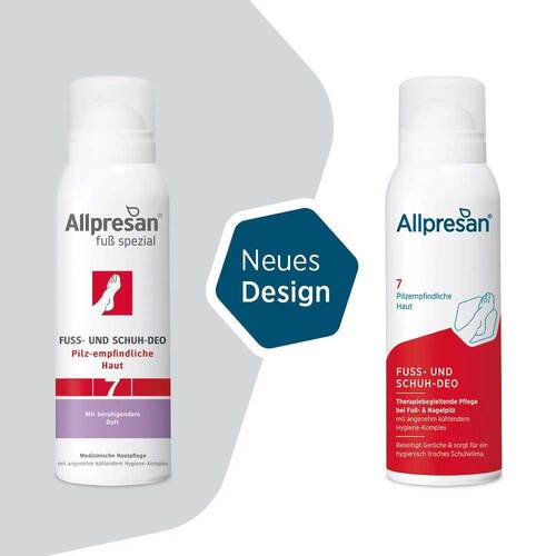 Allpresan Fu&szlig; spezial Nr.7 Fu&szlig;- und Schuh-Deo Spray - 2