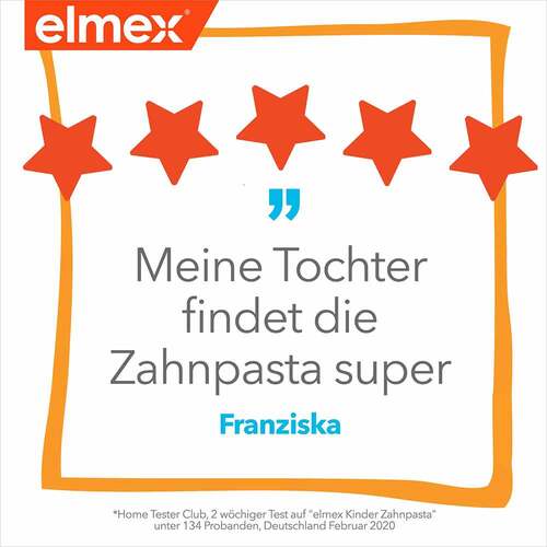 Elmex Kinderzahnpasta 2-6 Jahre Duo Pack - 5