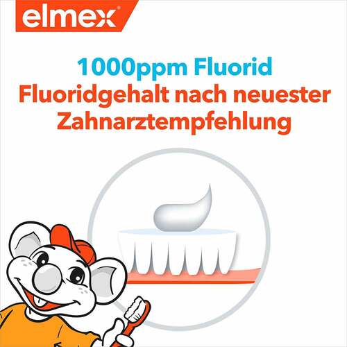 Elmex Kinderzahnpasta 2-6 Jahre Duo Pack - 8