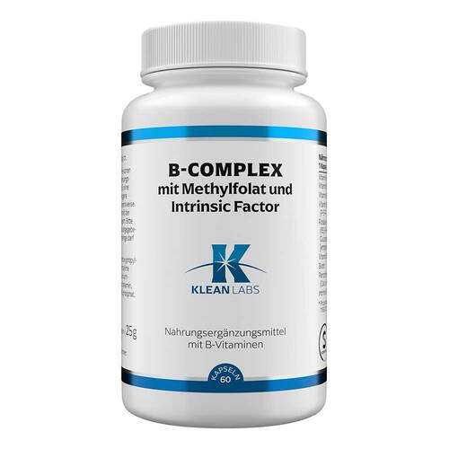 B-Complex mit Methylfolat + Intrinsic Fact.KLEAN Labs - 1