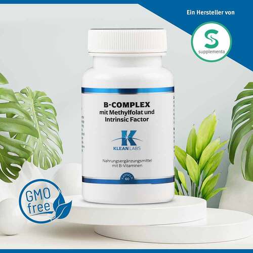 B-Complex mit Methylfolat + Intrinsic Fact.KLEAN Labs - 2