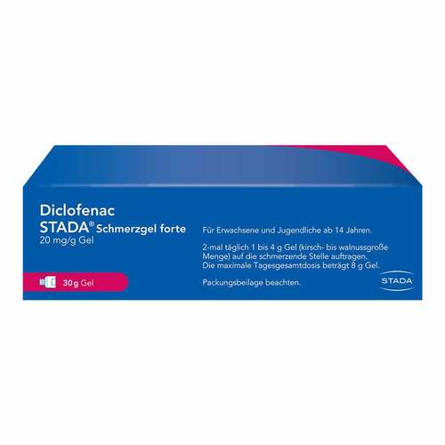 Diclofenac Stada Schmerzgel forte 20 mg / g - 2