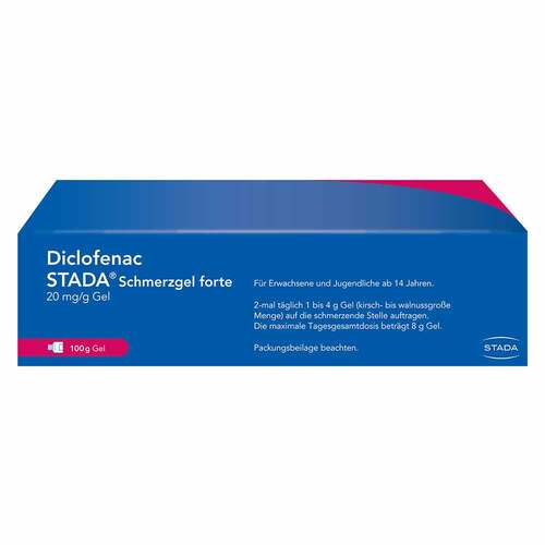Diclofenac Stada Schmerzgel forte 20 mg / g - 2