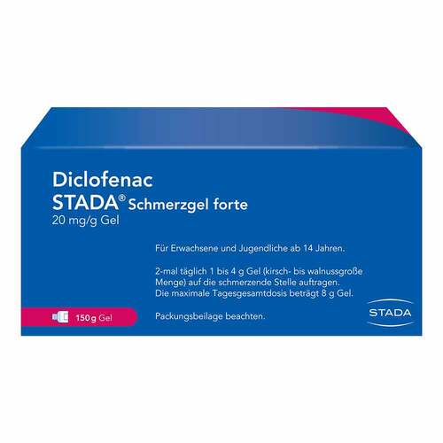 Diclofenac Stada Schmerzgel forte 20 mg / g - 2
