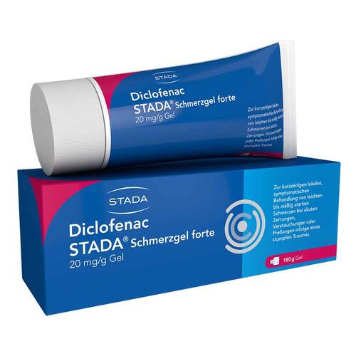 Diclofenac Stada Schmerzgel forte 20 mg / g - 1