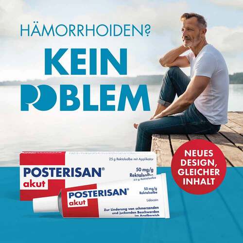 Posterisan akut 50 mg / g Rektalsalbe - 2