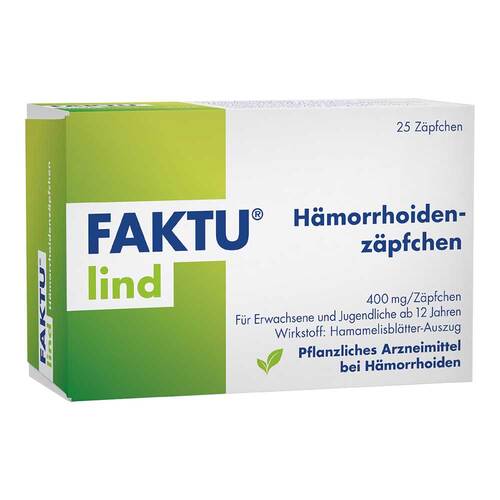 Faktu lind H&auml;morrhoidenz&auml;pfchen - 1