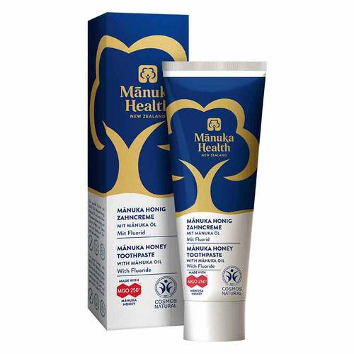 MANUKA HEALTH Honig Zahncreme mit Fluorid - 1
