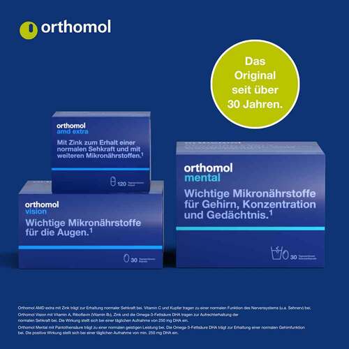 Orthomol Cellprotect Granulat / Tabletten /Kapseln Kombi. - 5